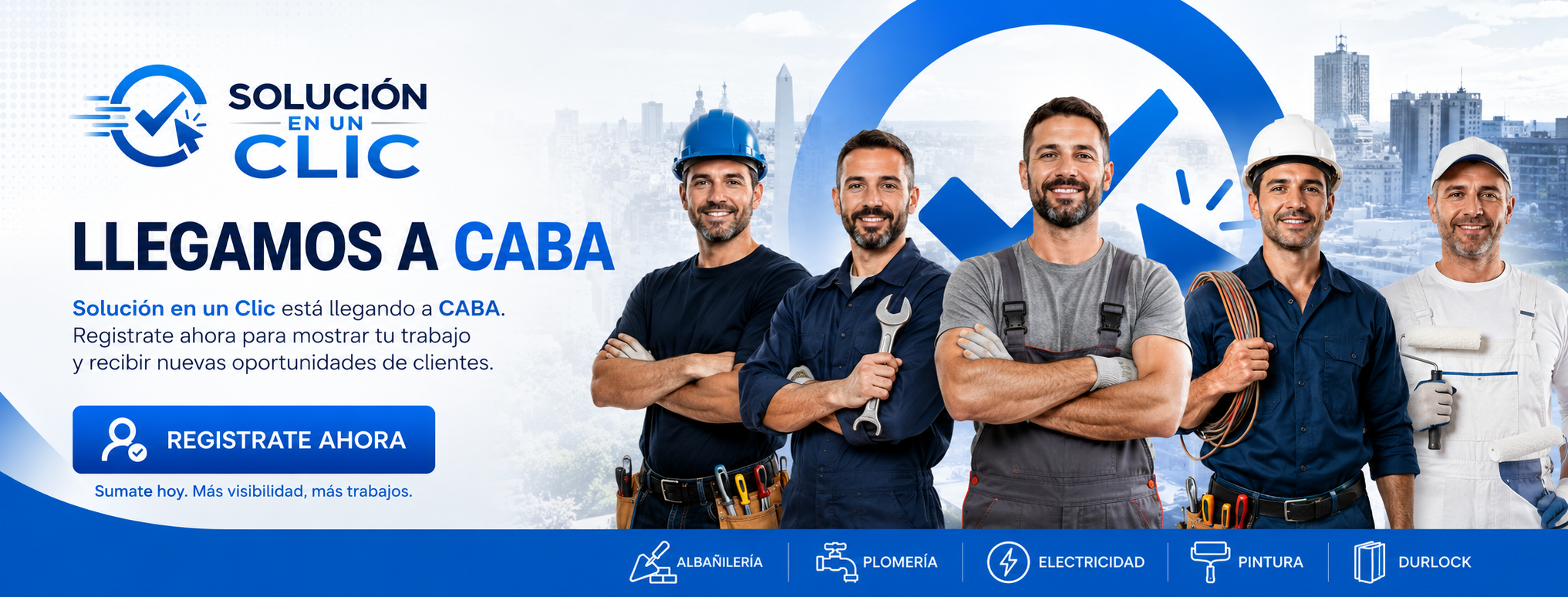 Banner predeterminado de Solución en un Clic